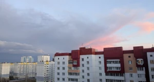 Небо в Барнауле.