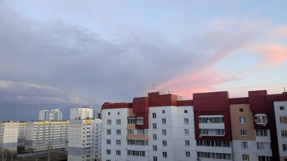 Небо в Барнауле.