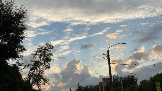 Летний Барнаул.