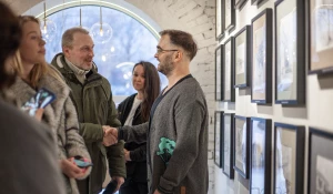 Открытие галереи Ивана Ильющенко в Барнауле.