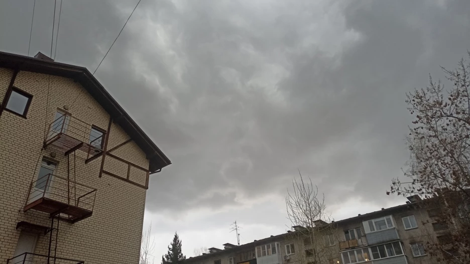 Гроза прошла в Барнауле.