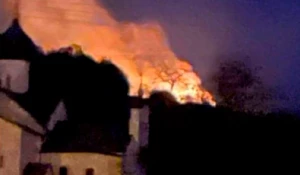 В Белгородской области сгорел храмовый комплекс «Новый Иерусалим».