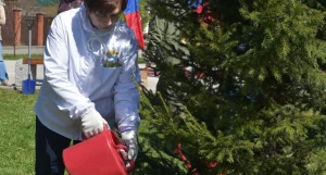 Городской субботник в Барнауле 
