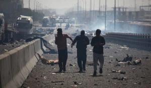 Взрыв в иранском порту.