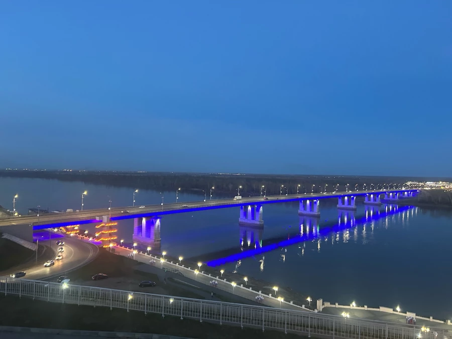 Барнаул. Вид на город.