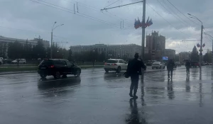 Ливень в Барнауле.