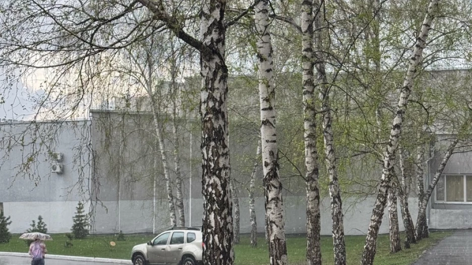 Ливень в Барнауле.