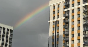 Двойная радуга в Барнауле 