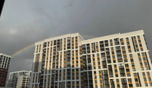 Двойная радуга в Барнауле 