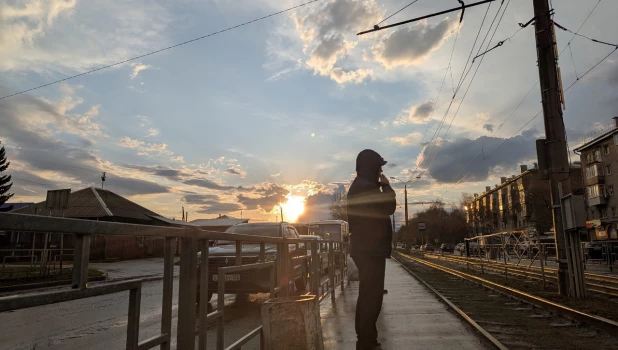 Барнаул после дождя.