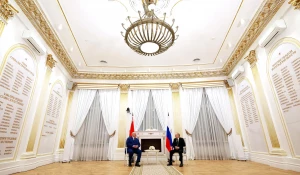 Владимир Путин и Александр Лукашенко.