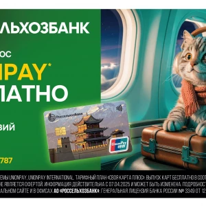 Для путешествий карта UnionPay или кобейджинговая карта «Мир»-UnionPay.