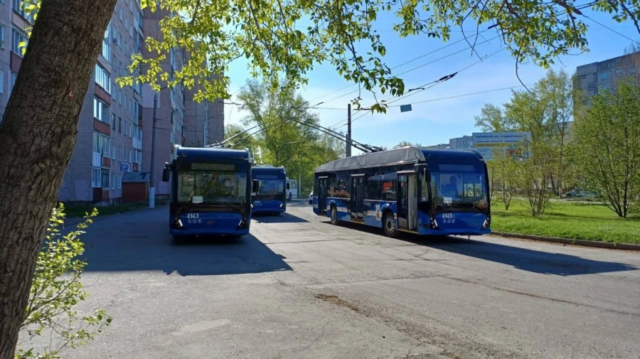 В Барнауле началась обкатка новых троллейбусов