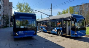 В Барнауле началась обкатка новых троллейбусов