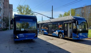 В Барнауле началась обкатка новых троллейбусов