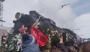 «Эшелон Победы» прибыл в Барнаул.