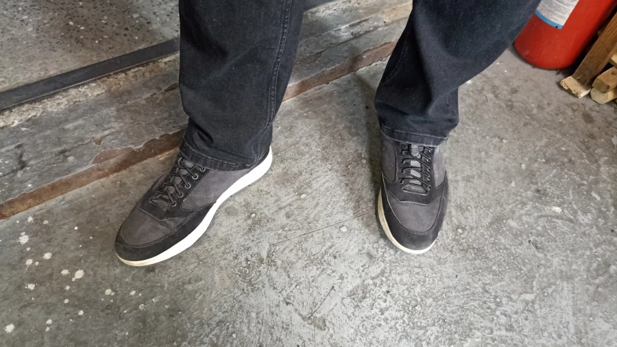 Производство на обувном заводе «Альфа» в Барнауле.