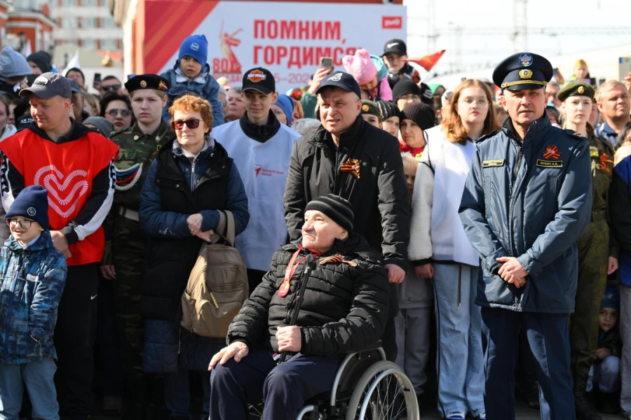 Прибытие ретропоезда &quot;Эшелон Победы&quot;