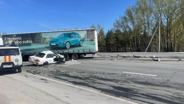 Смертельное ДТП в Искитимском районе.