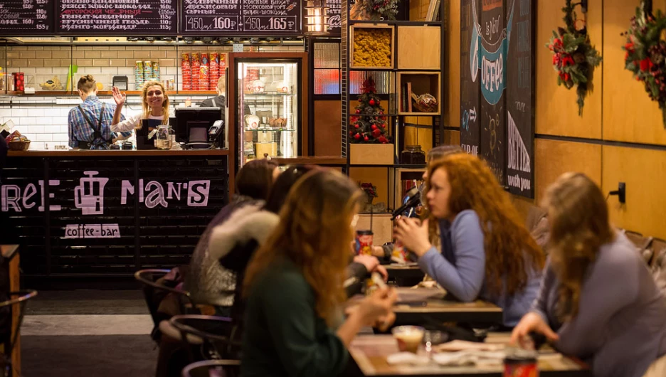 Барнаульская кофейня Freeman’s Coffee Bar.