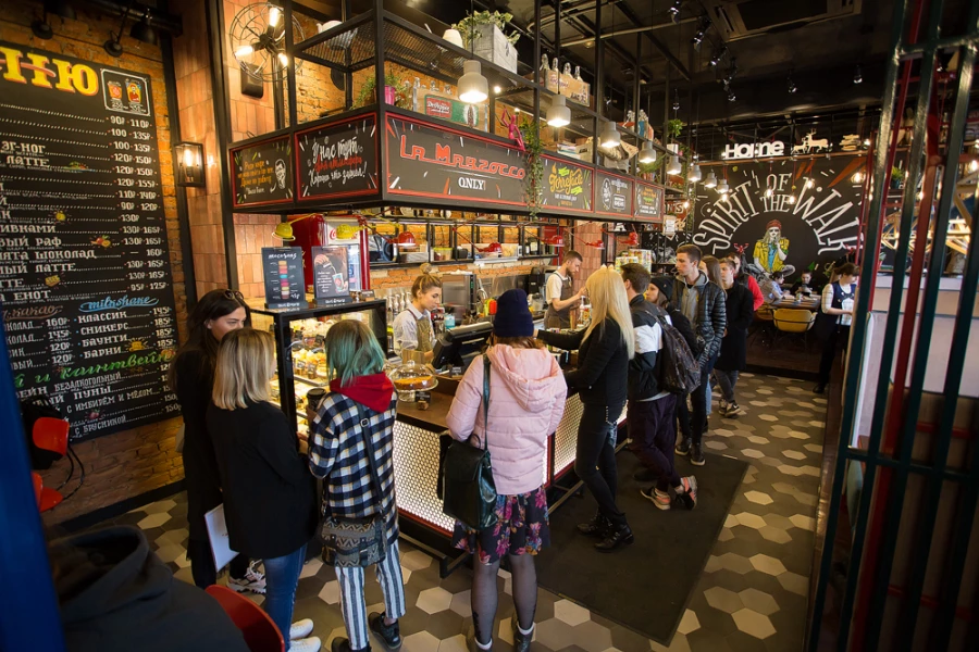 Барнаульская кофейня Freeman’s Coffee Bar.