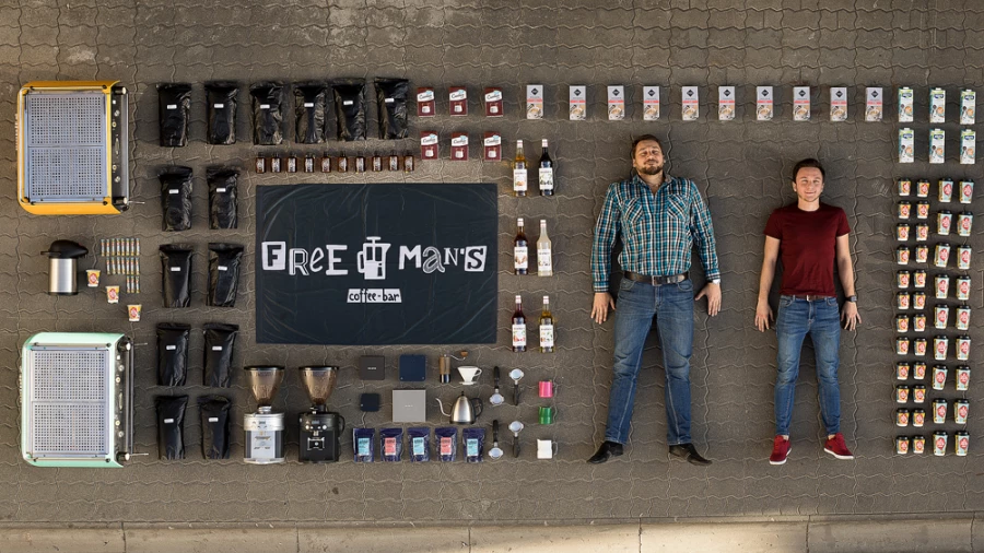 Барнаульская кофейня Freeman’s Coffee Bar.