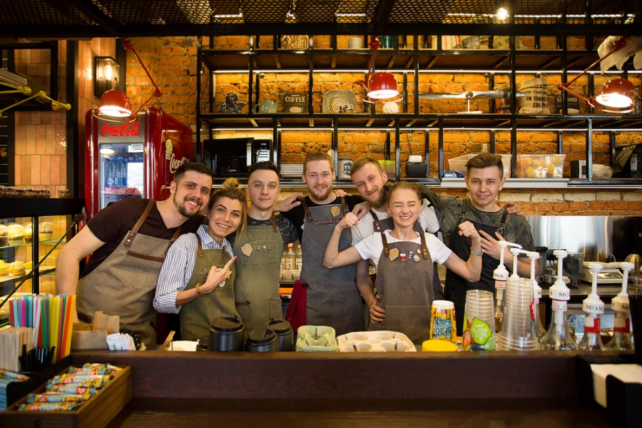 Барнаульская кофейня Freeman’s Coffee Bar.