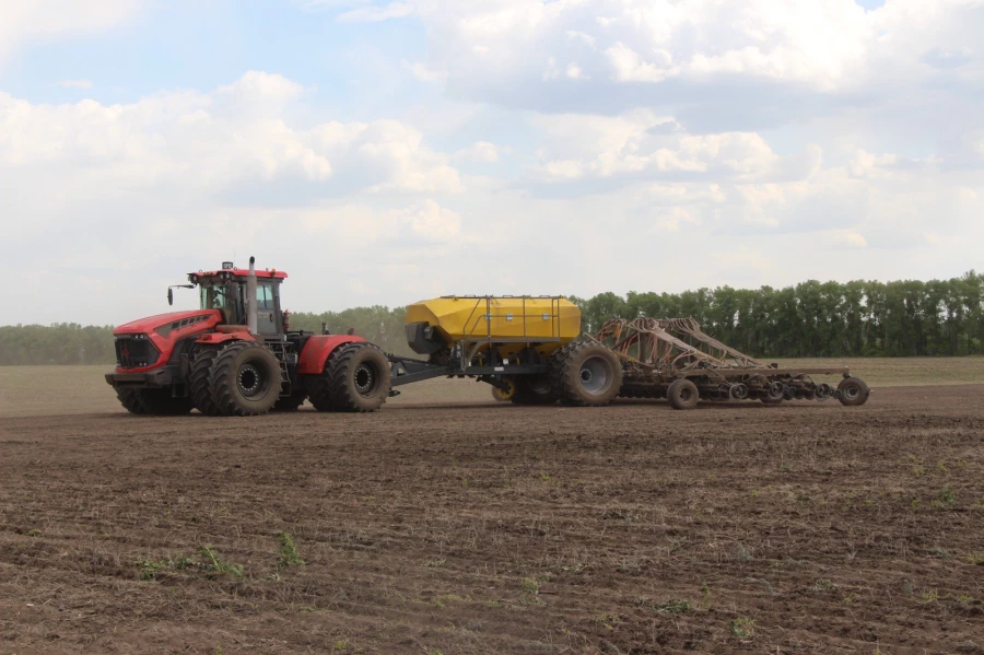 Посевная на алтайских полях 