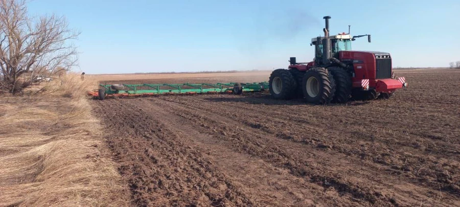 Посевная на алтайских полях 