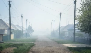 Жители Камня-на-Оби страдают от пожарного дыма со свалки, власти просто наблюдают.
