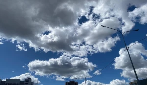 Майское облачное небо порадовало барнаульцев