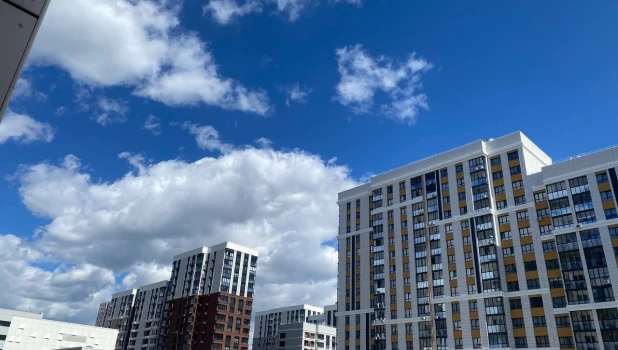 Майское облачное небо порадовало барнаульцев