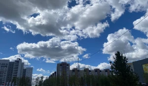 Майское облачное небо порадовало барнаульцев
