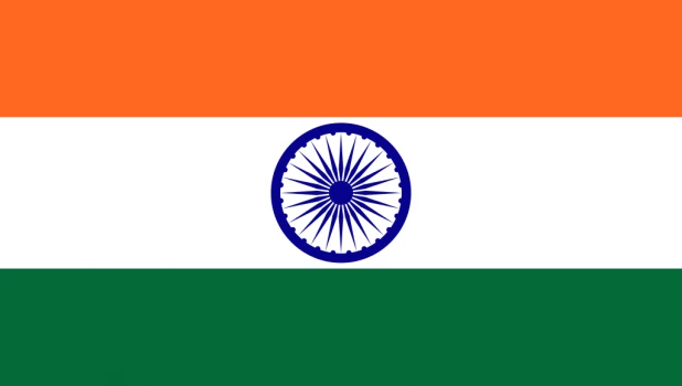 Флаг Индии.