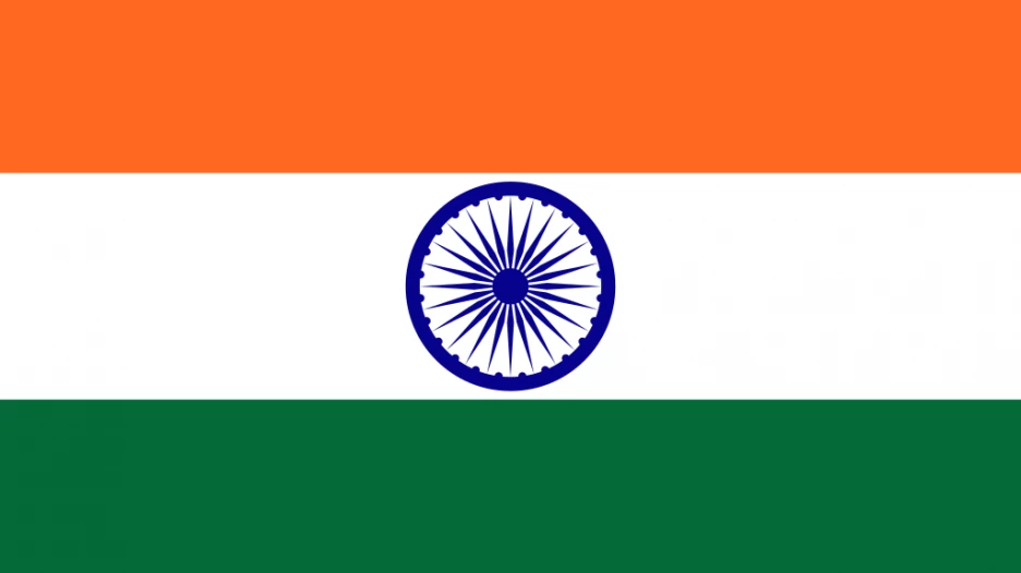 Флаг Индии.