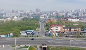 В окрестностях Барнаула ликвидируют ландшафтный пожар