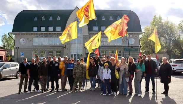 Автопробег в честь 80-летия Победы.