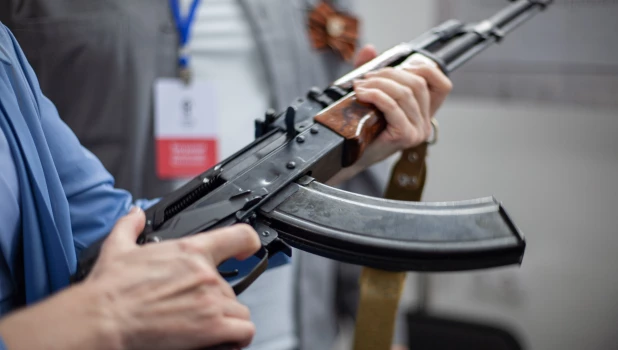 Выставка оружия в Краеведческом музее