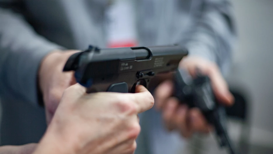 Выставка оружия в Краеведческом музее