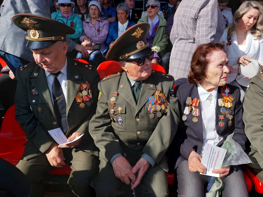 Ветераны на Дне Победы — 2025.