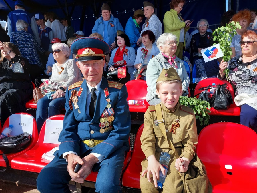 Ветераны на Дне Победы — 2025.