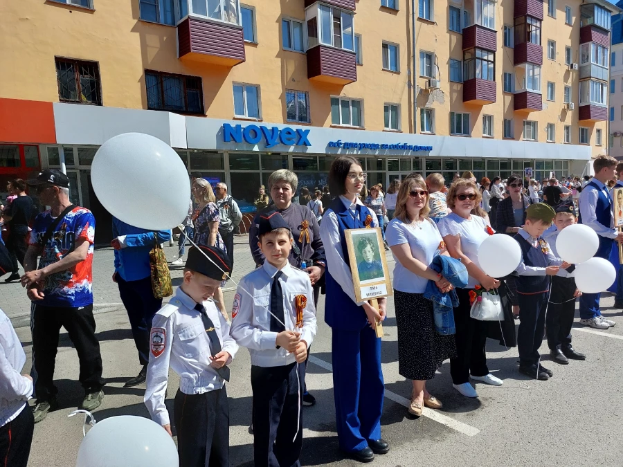 Социалистический проспект 9 мая в Барнауле. 