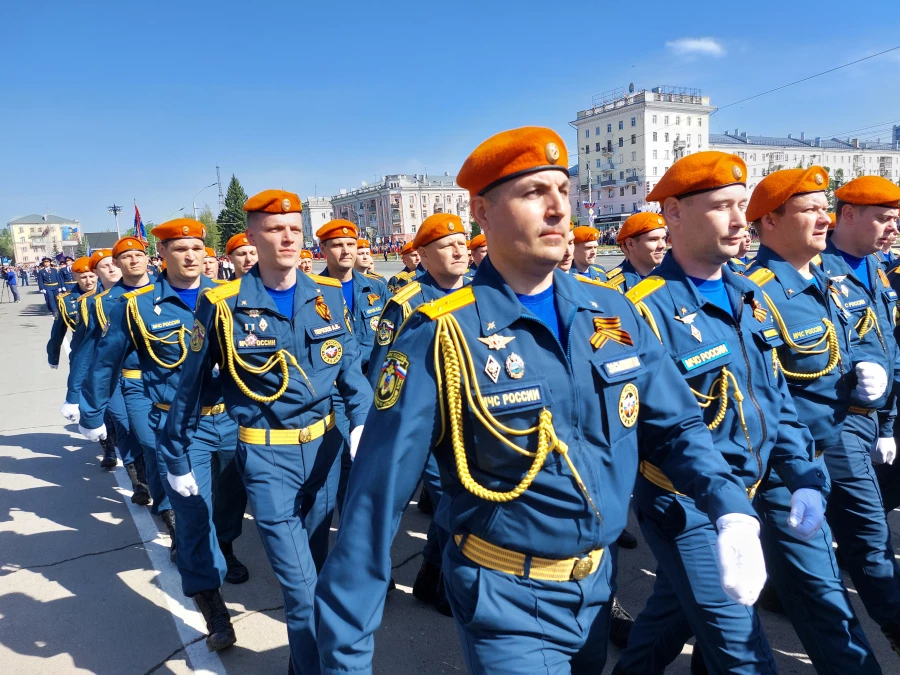 Парад в День Победы в Барнауле — 2025.