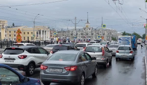 Центр Барнаула встал колом