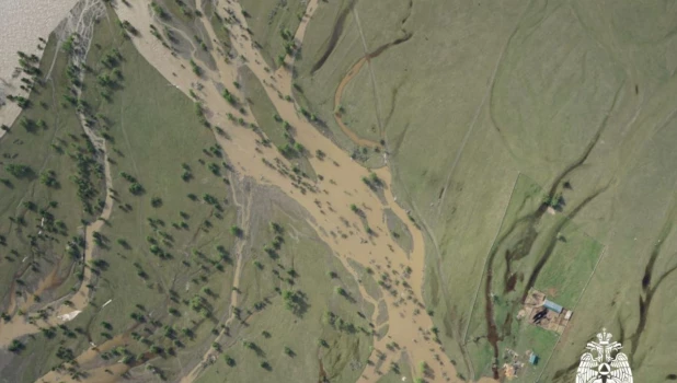 Паводок в Республике Алтай. Улаганский район.