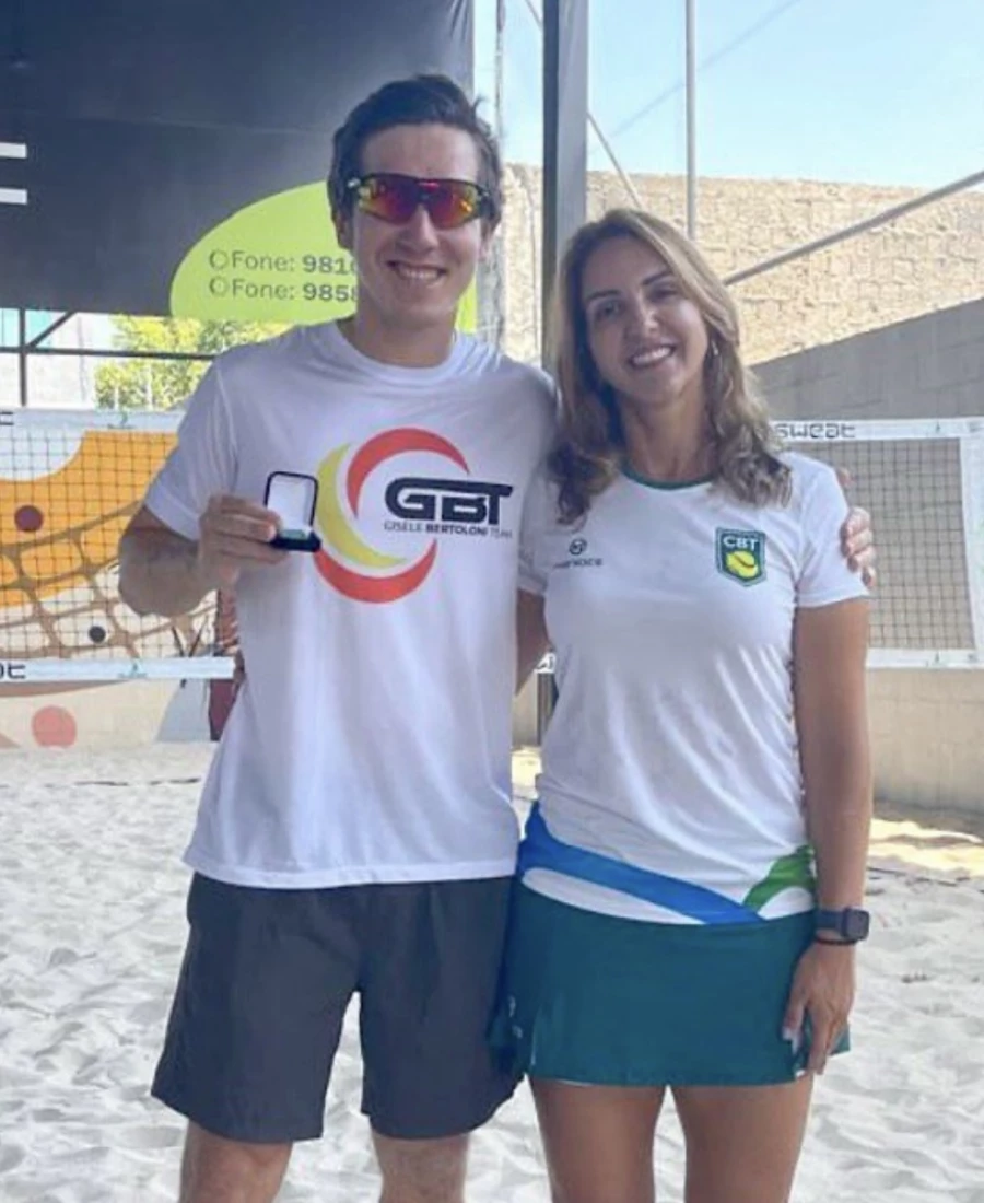 Юрий Сушков, тренер по пляжному теннису