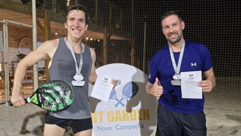 Юрий Сушков, тренер по пляжному теннису