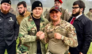 Адам Кадыров и Максим Баранов.