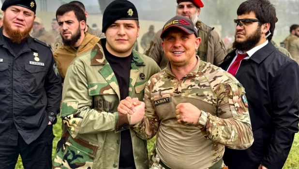 Адам Кадыров и Максим Баранов.