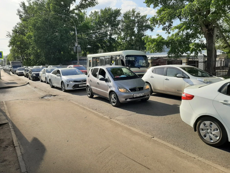 Массовое ДТП произошло в центре города